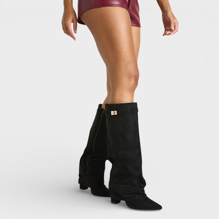 Bottes Hautes Femme Pointe Fine
