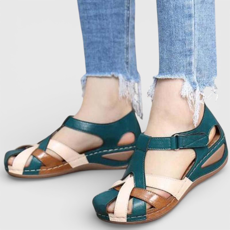 Sandales Orthopédiques Vintage Femme